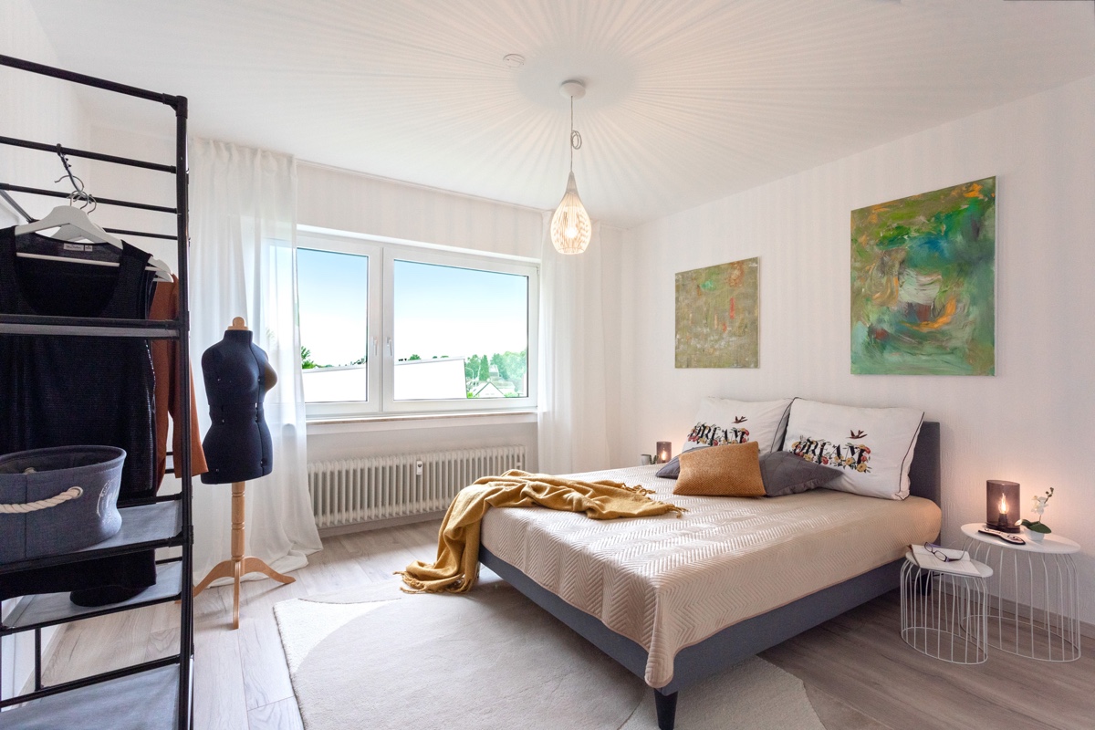 Schlafzimmer nachher
